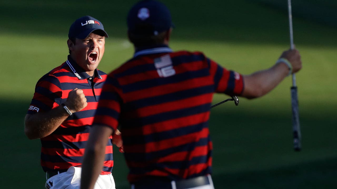 Reed, Americans on verge of winning back Ryder Cup after day two
